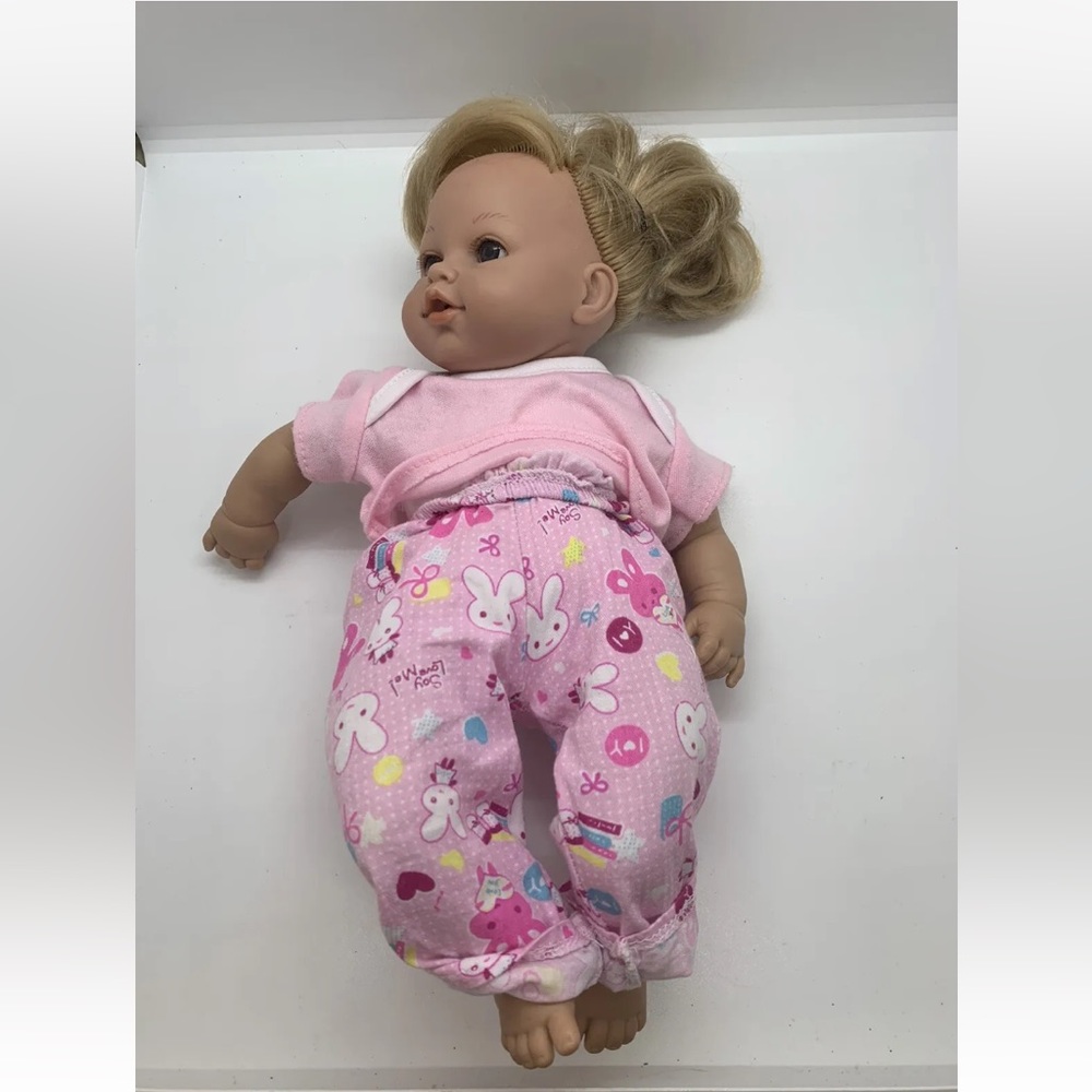 Aria's S-2-F14-40 Hard Face Arms & Legs Soft Stomach Baby Doll Sound Flaw Parts - Picture 2 of 14